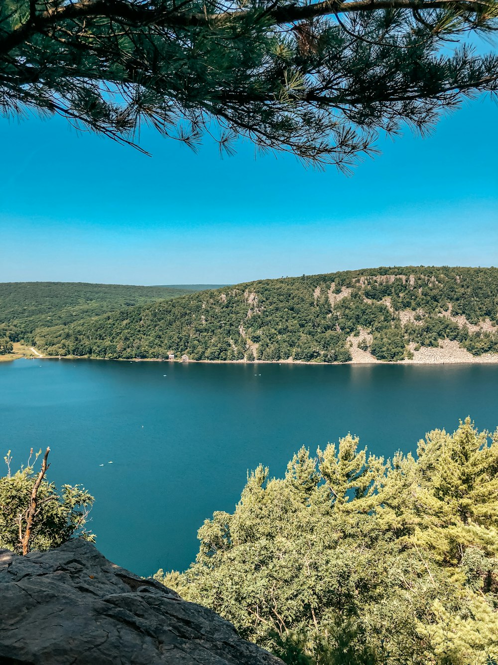 landscape photo of a lake