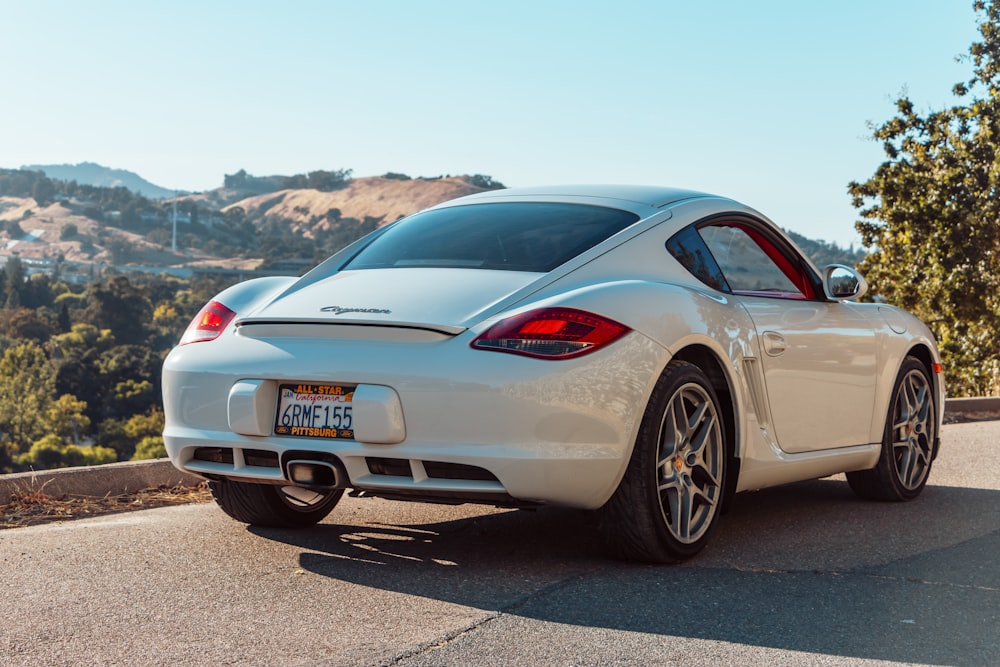 white coupe