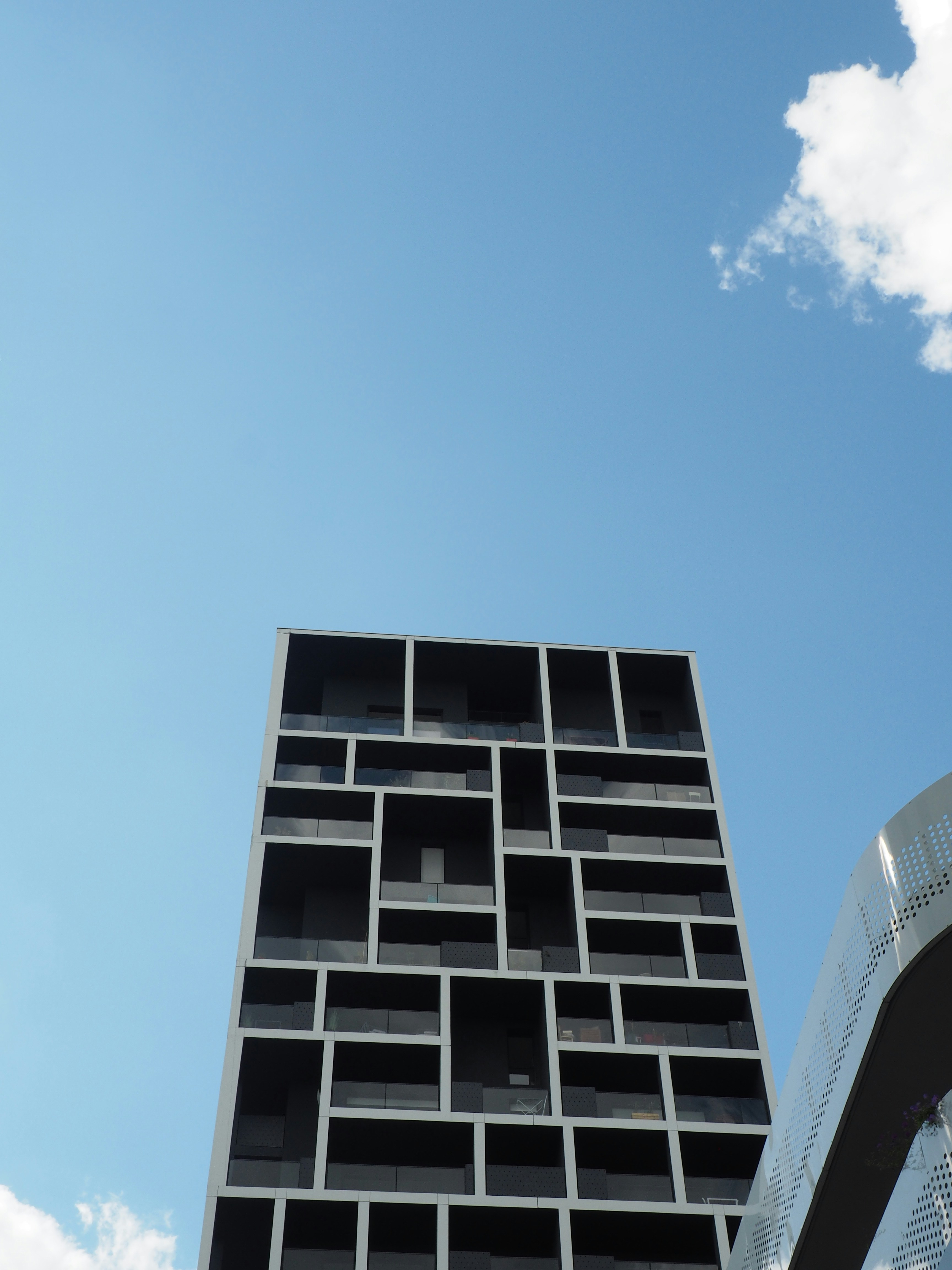 Building in Euronantes Quarter, Nantes