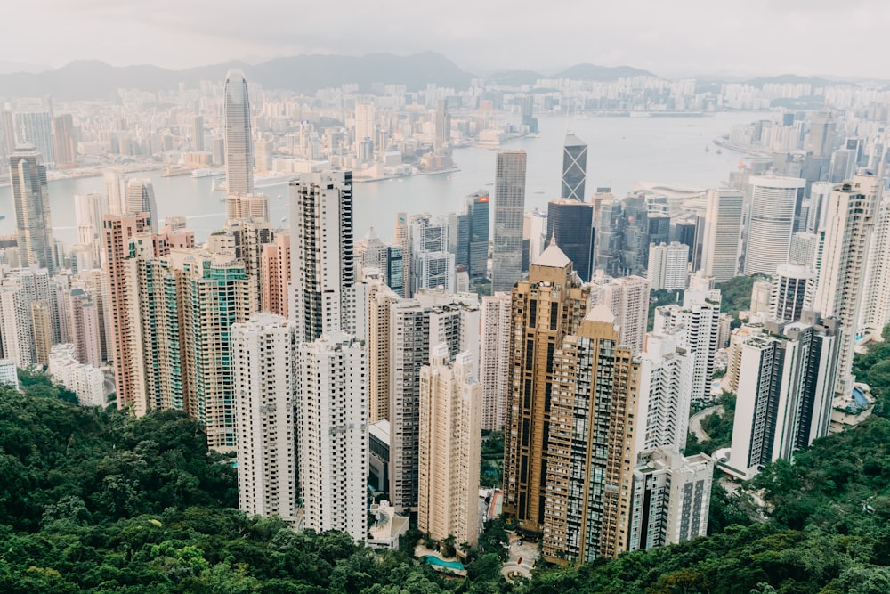 Fotografía aérea Edificios de la ciudad