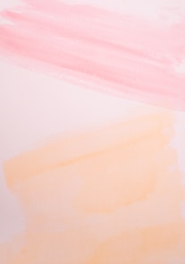pink and orange paints