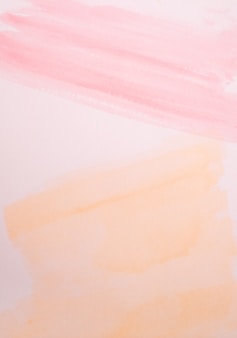 pink and orange paints