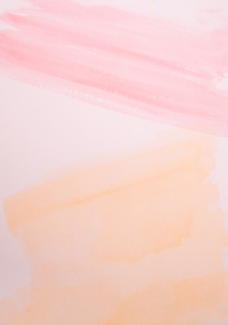 pink and orange paints