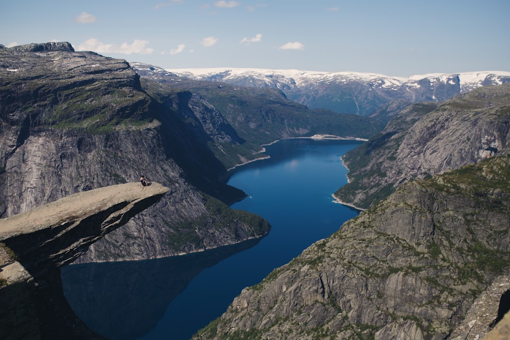 river across the plateau