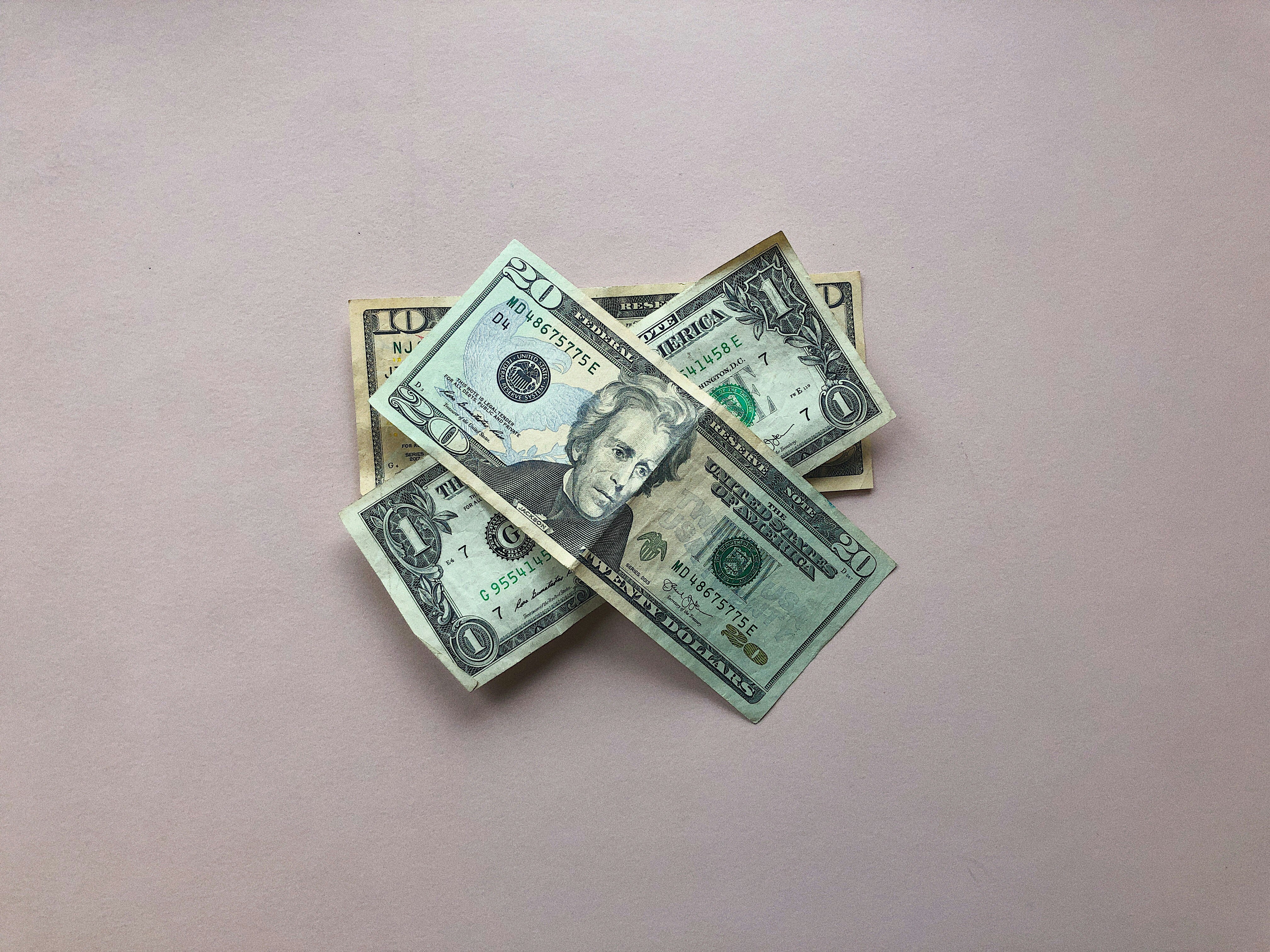 20 US dollar banknote