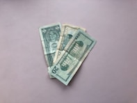 20 US dollar banknote