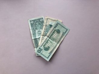 20 US dollar banknote