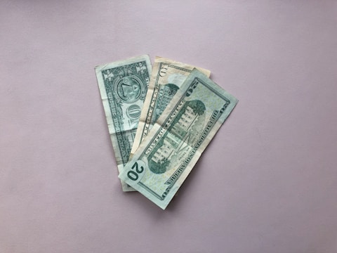 20 US dollar banknote