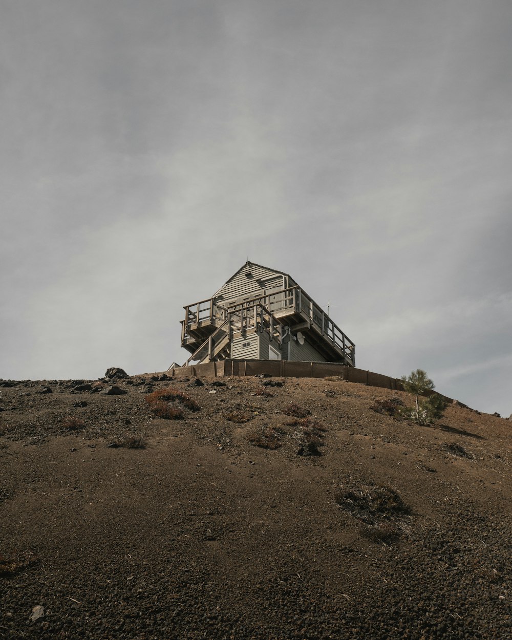 brown wooden house