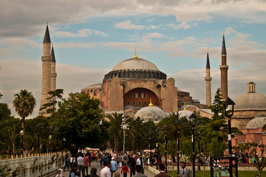 None in Hagia Sophia Turkey