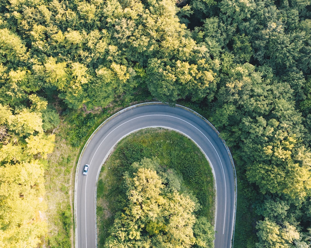 silver car in highway