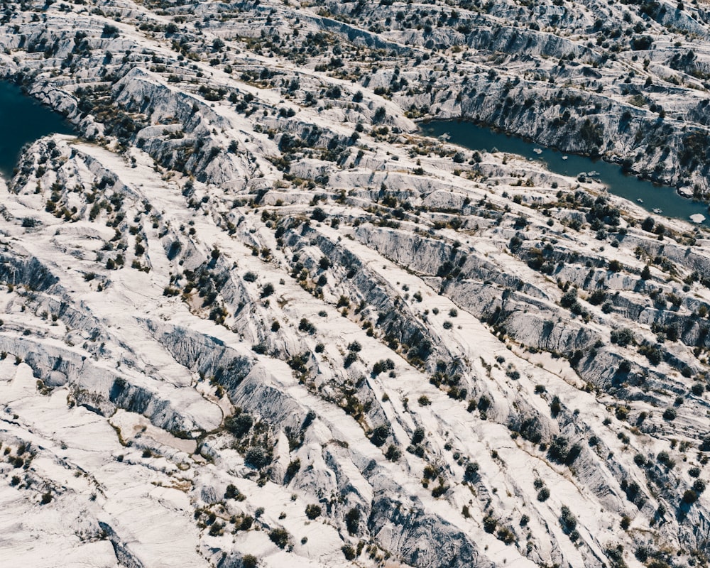 aerial photography of mountain range during daytime