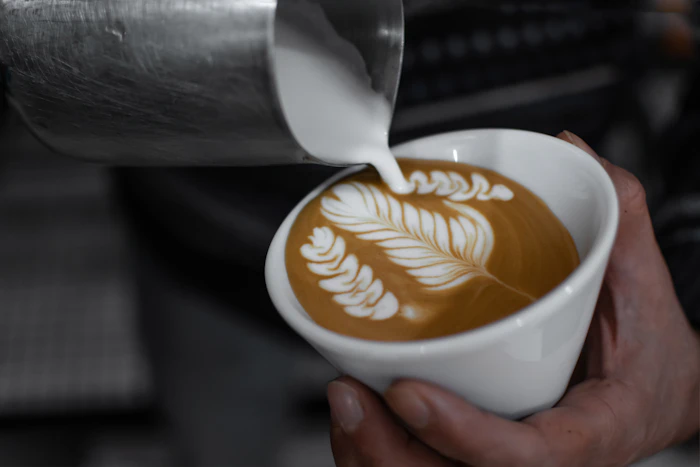 A cappuccino
