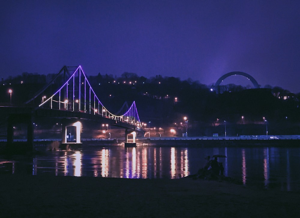 gray concrete bridge scenery