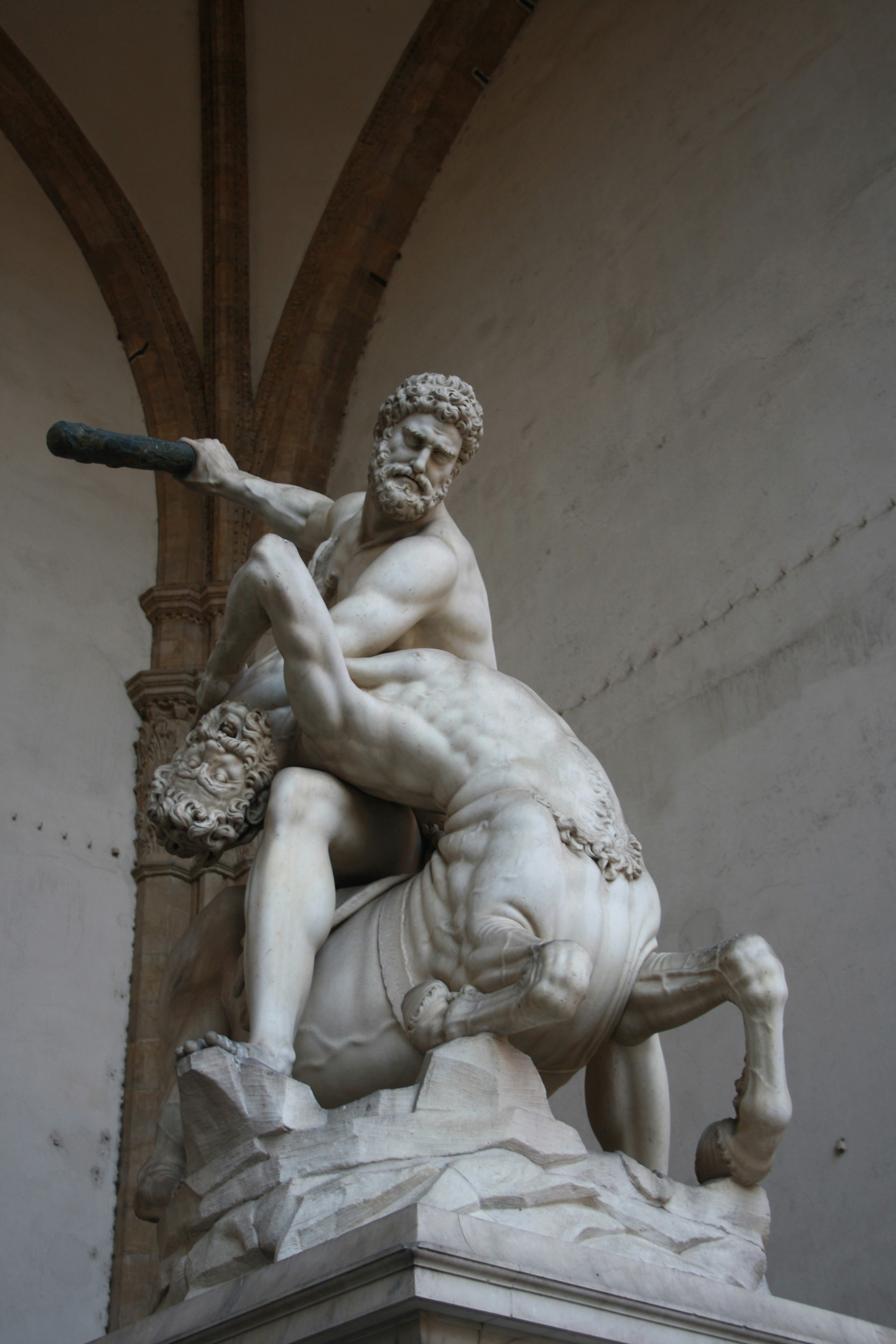 Hercules and a Centaur