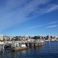 no boats docked at the pier during daytime