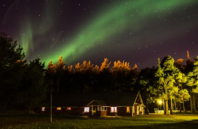 aurora lights finland google meet background