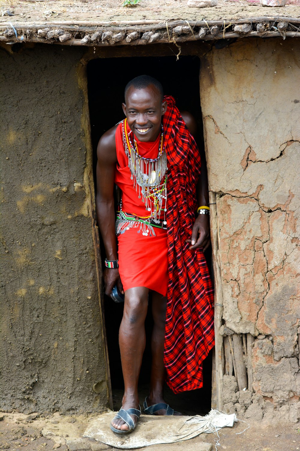 man standing near pahtway