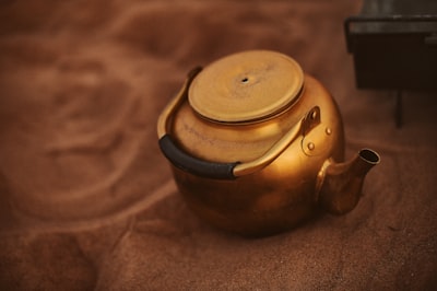 grey whistling kettle pot of gold google meet background