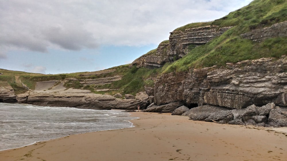 seashore island scenery