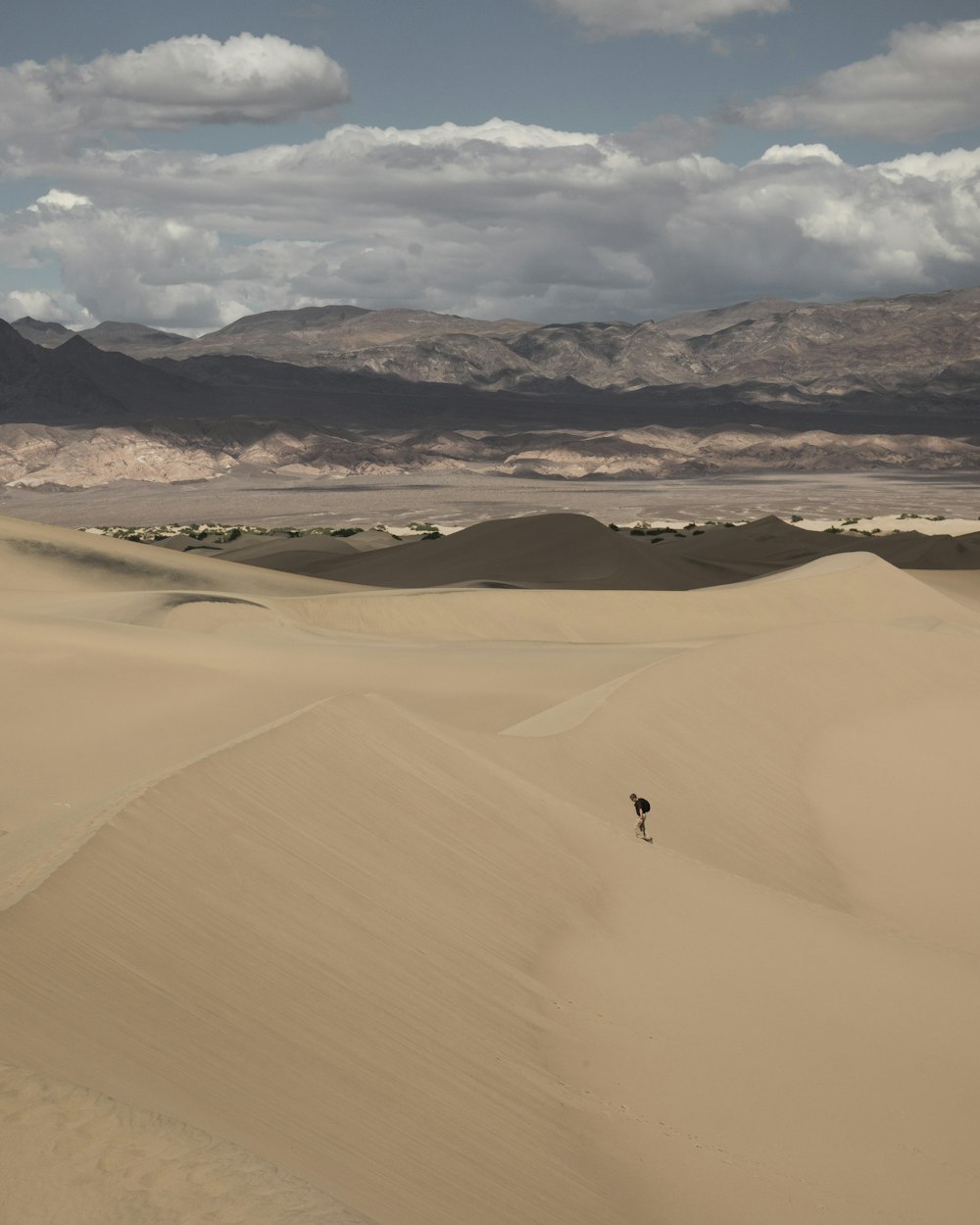 desert area under blue sky