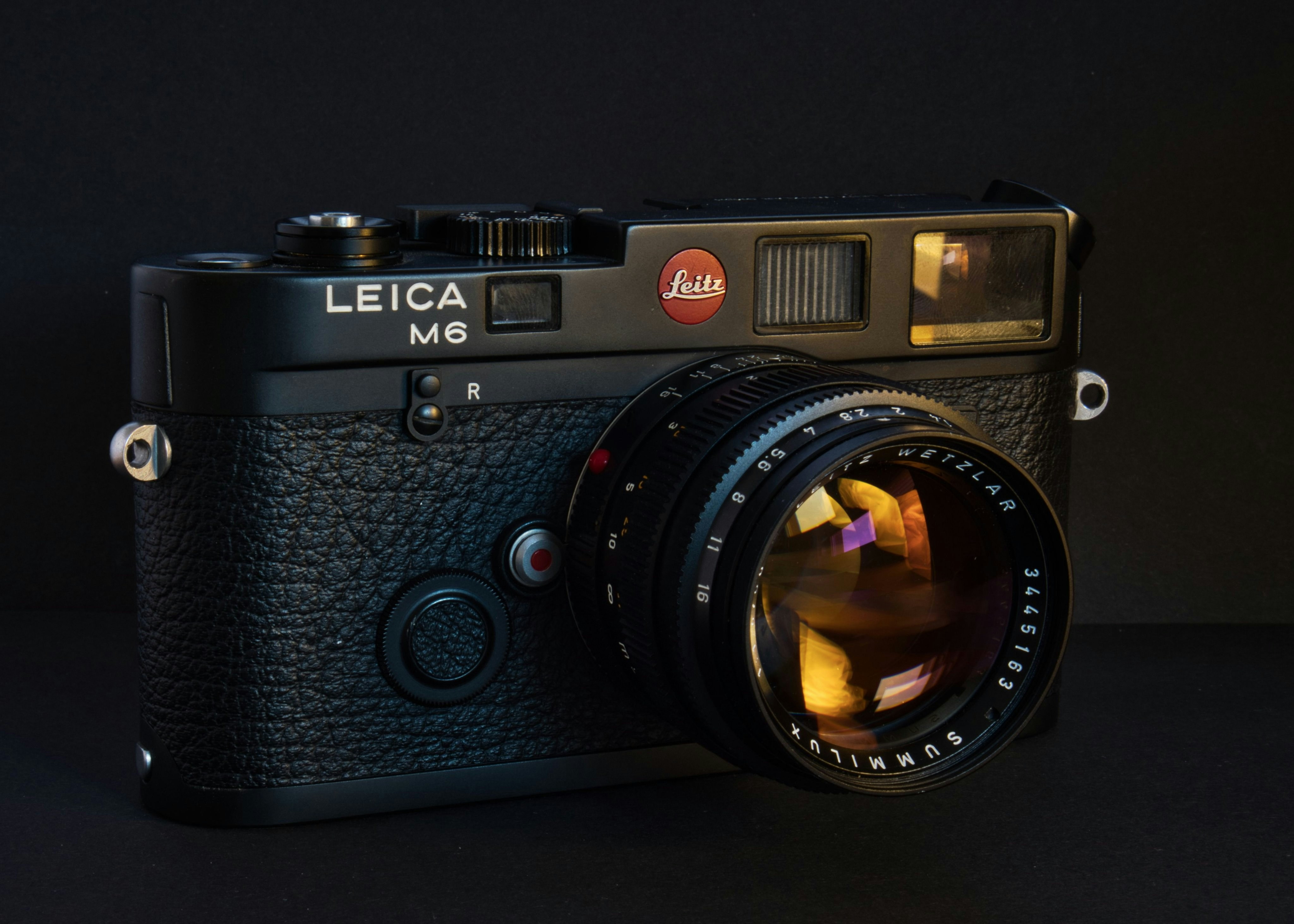 Close up of Leica M6