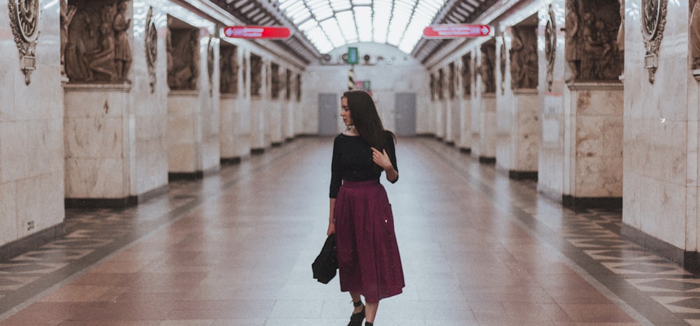 unknown person standing indoors