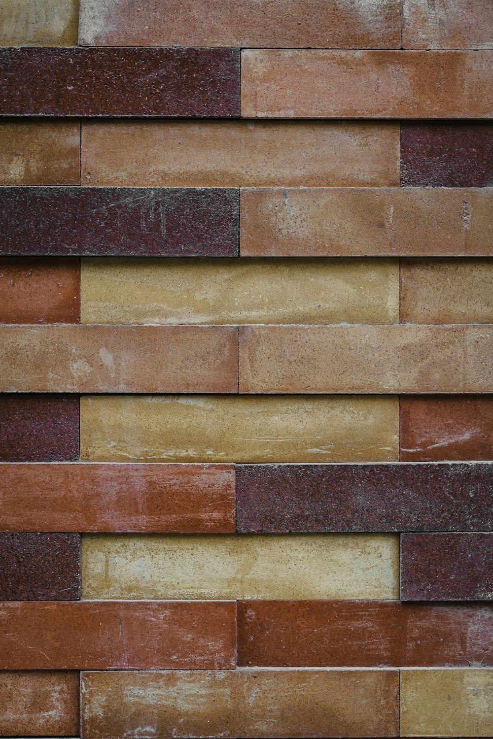 a close up of a wall made of bricks