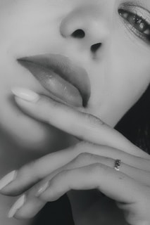 woman wearing ring