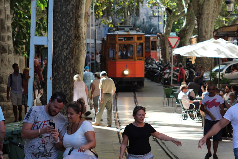 people on street during daytime