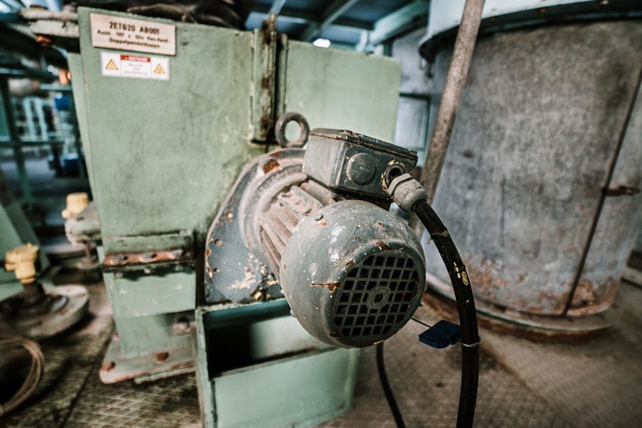 Industrial electric motor