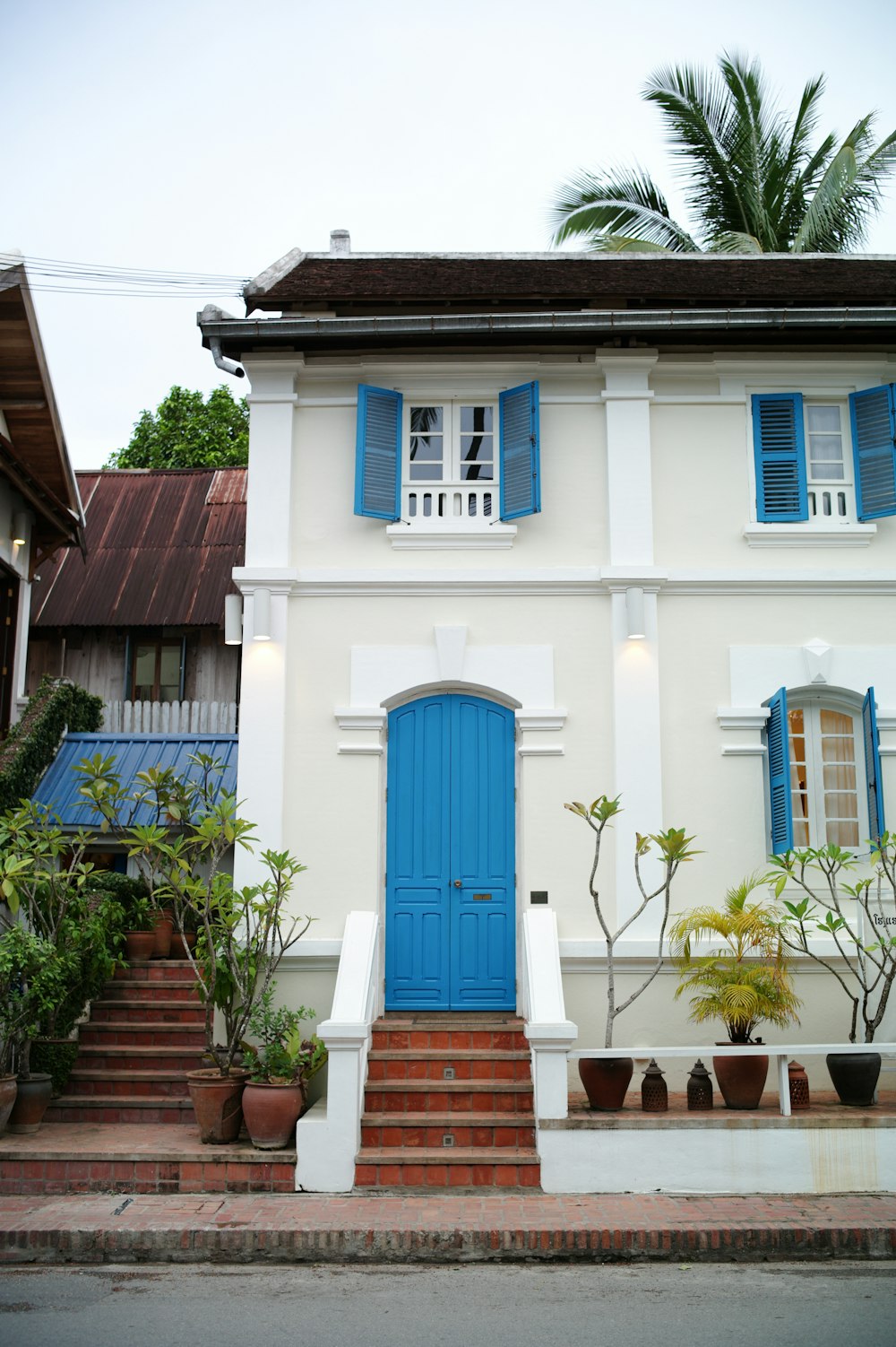 white concrete building