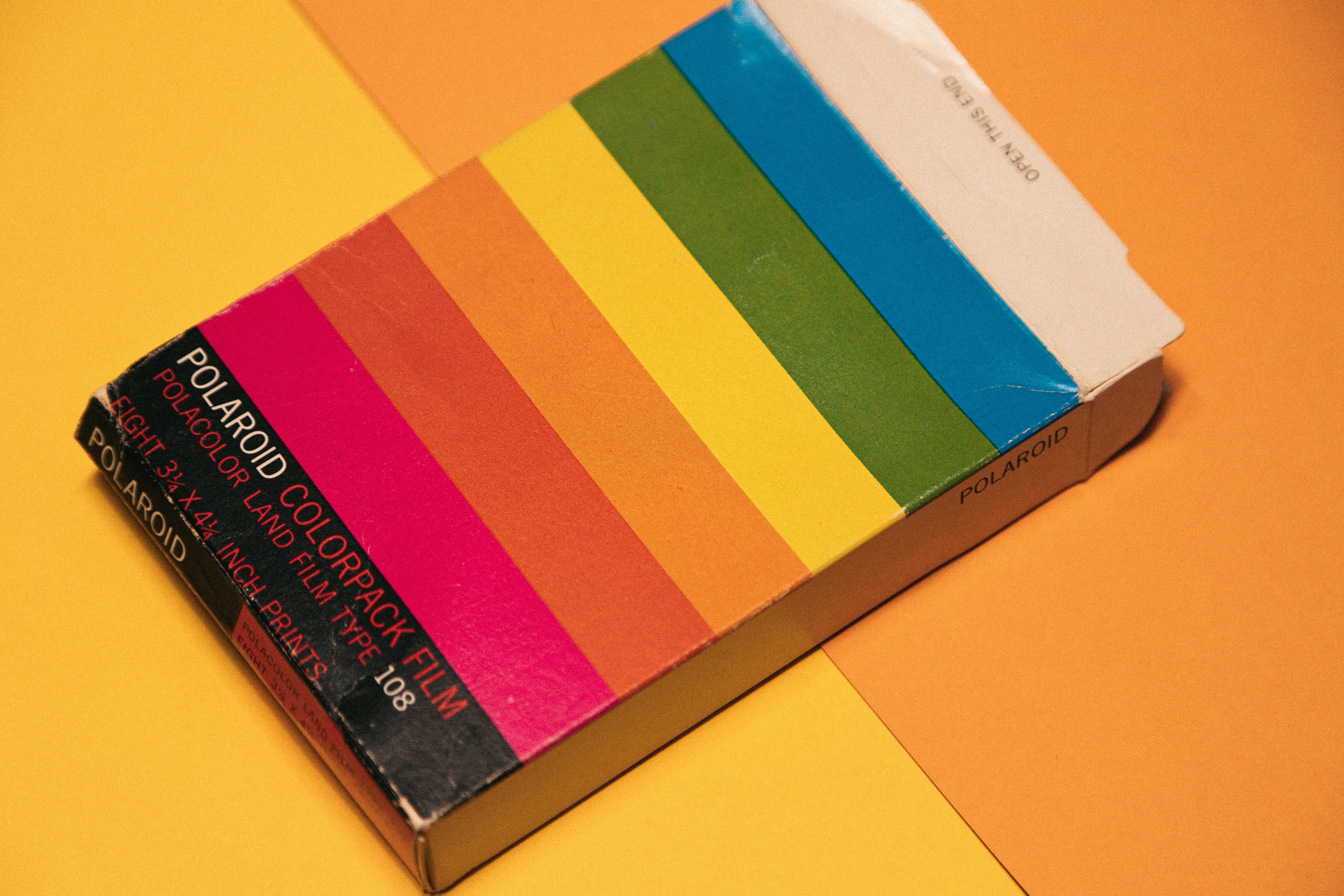 Polariod Colorpack Film box