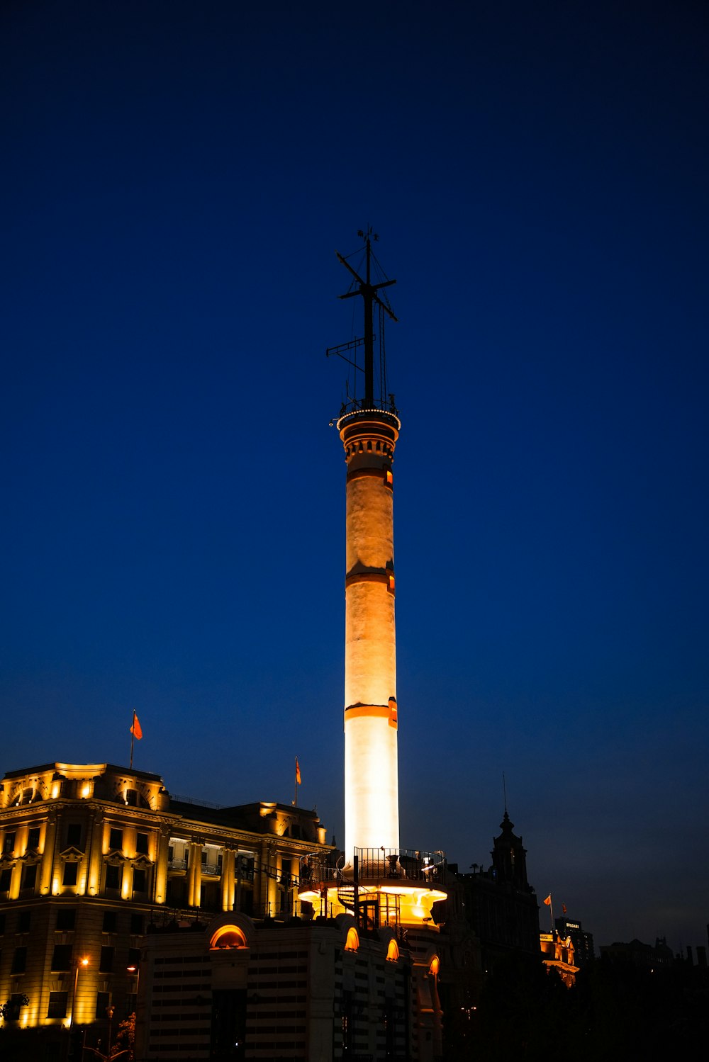 gray concrete tower