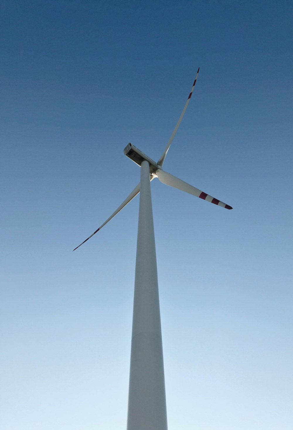 photo of white windmill