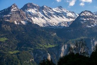 A breathtaking view of the mountains in Kashmir.