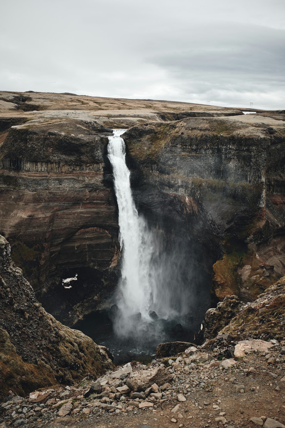 waterfalls during daytime