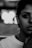 grayscale photo of woman