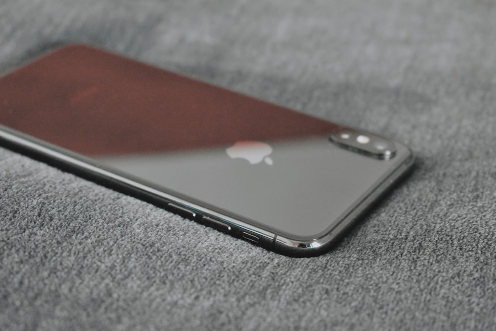 space gray iPhone