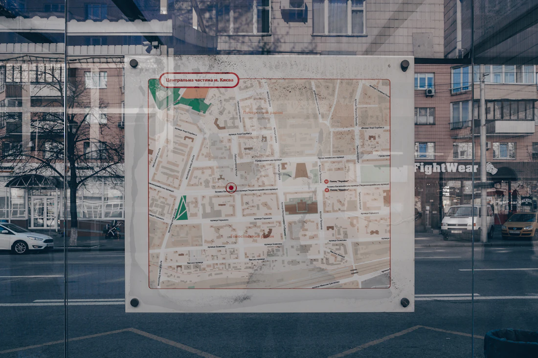 A local high street of independent shopfronts—the businesses that live or die by the map pack