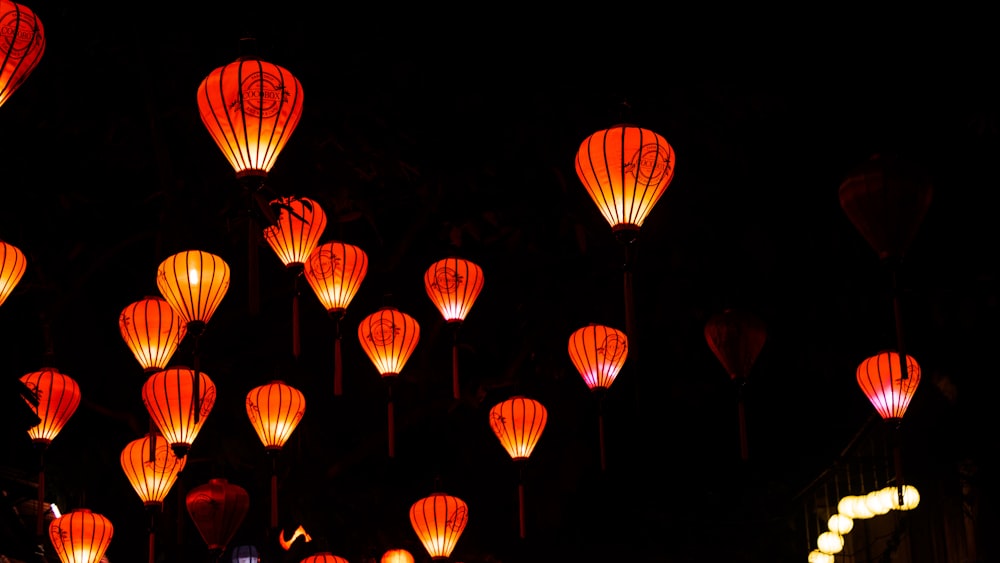 lanterna chinesa vermelha