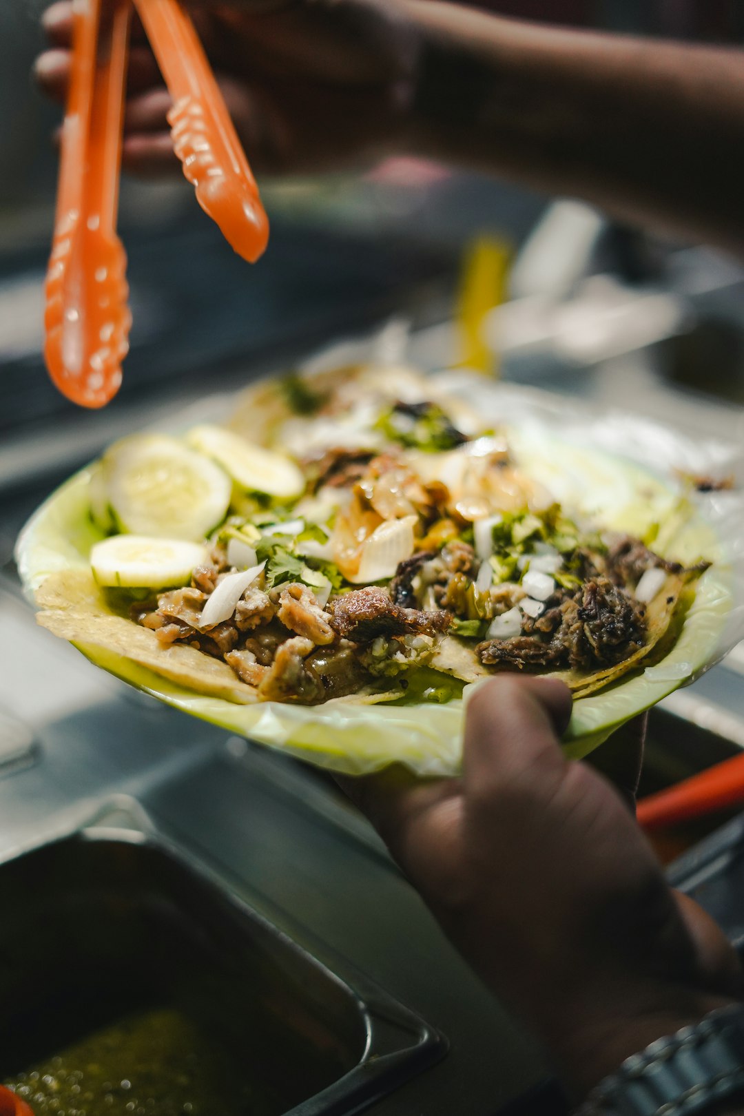 person preparing food