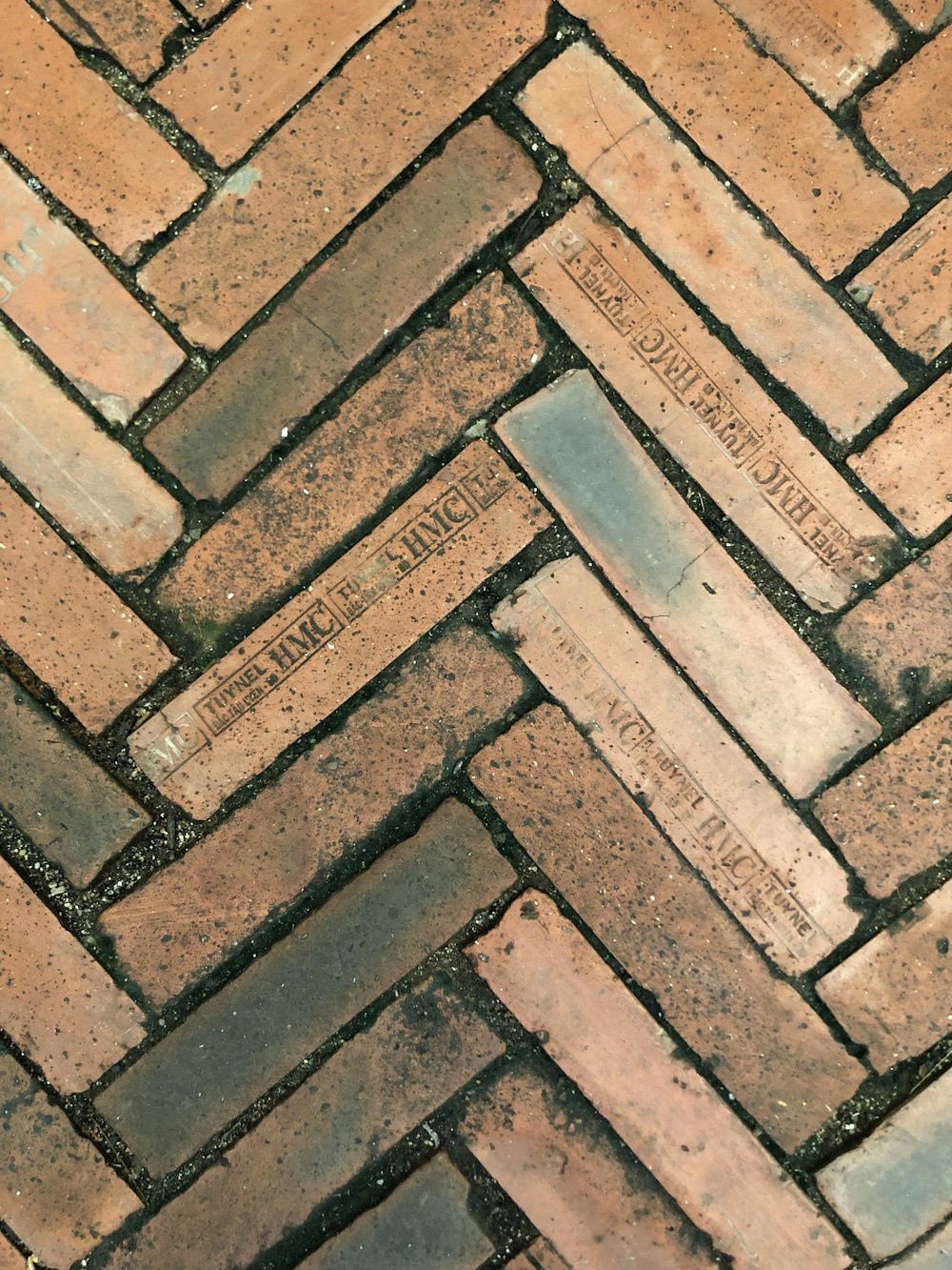 brown brick floor