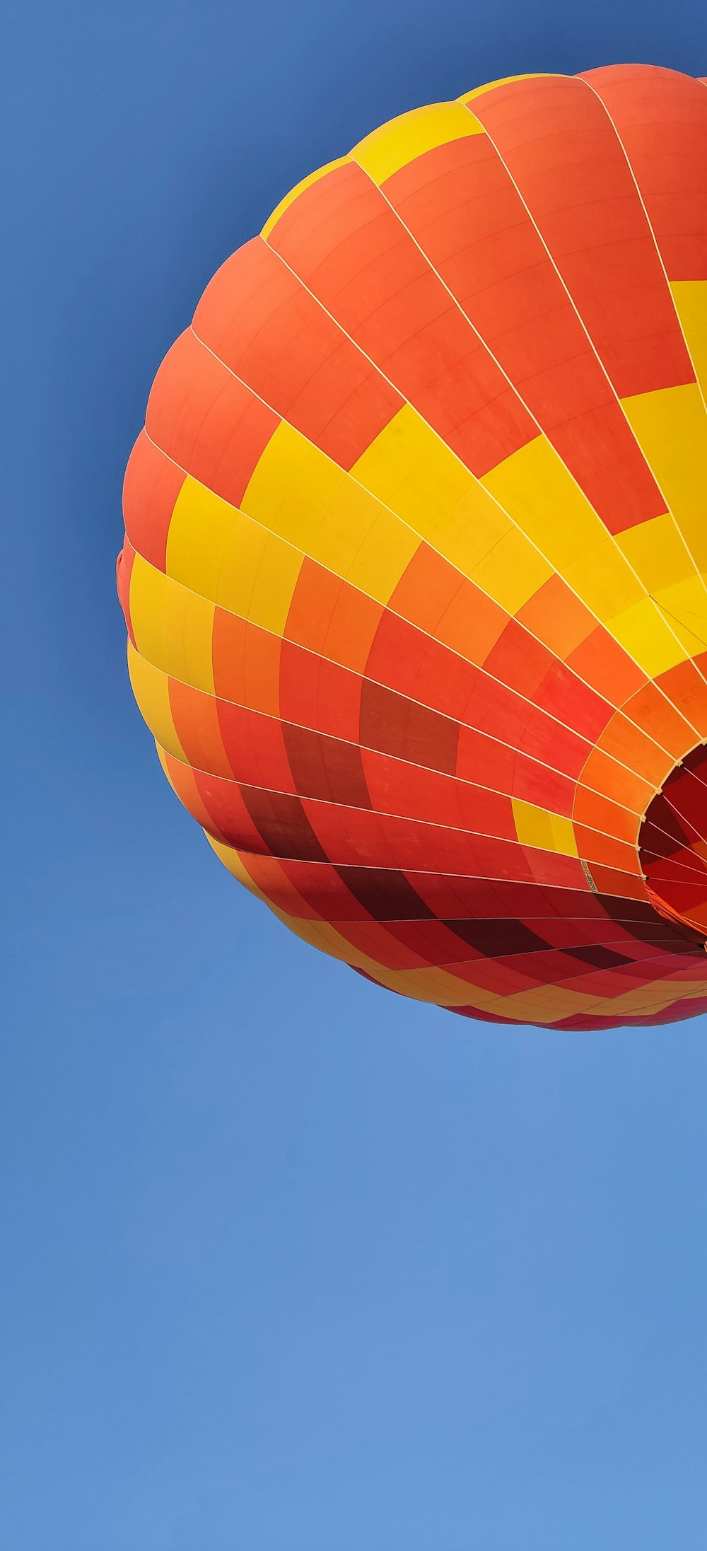 red and yellow hot air ballooning during daytime