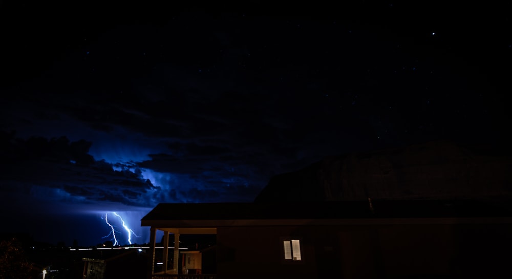 lightning storm