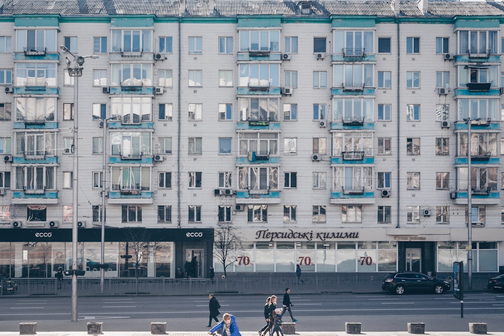 white concrete building