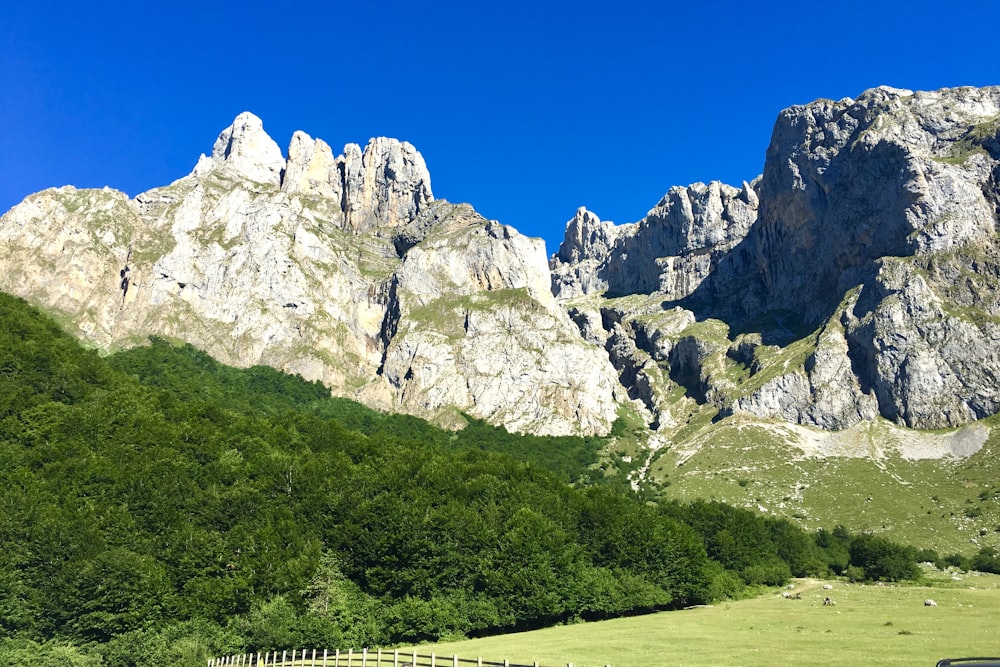 rock formation during daytime