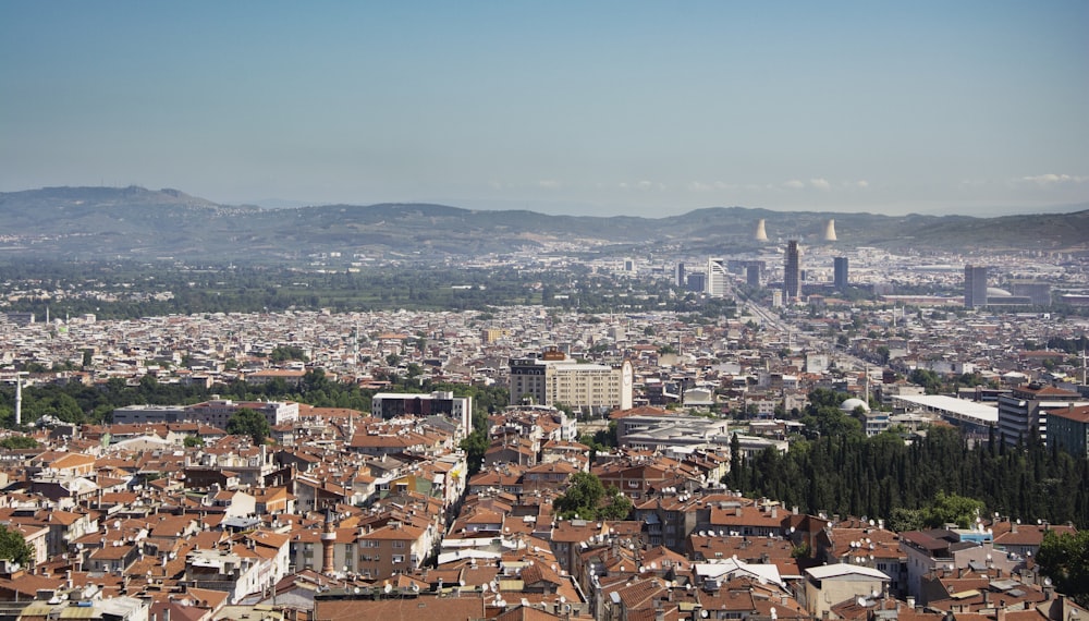 Veduta aerea degli edifici durante il giorno