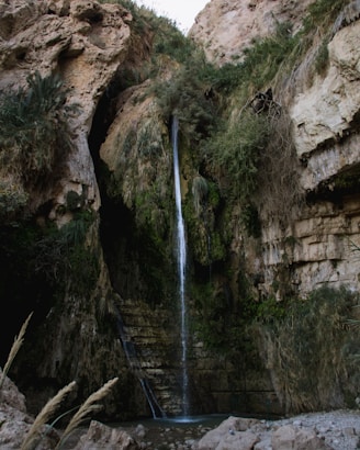 wadi shab waterfall