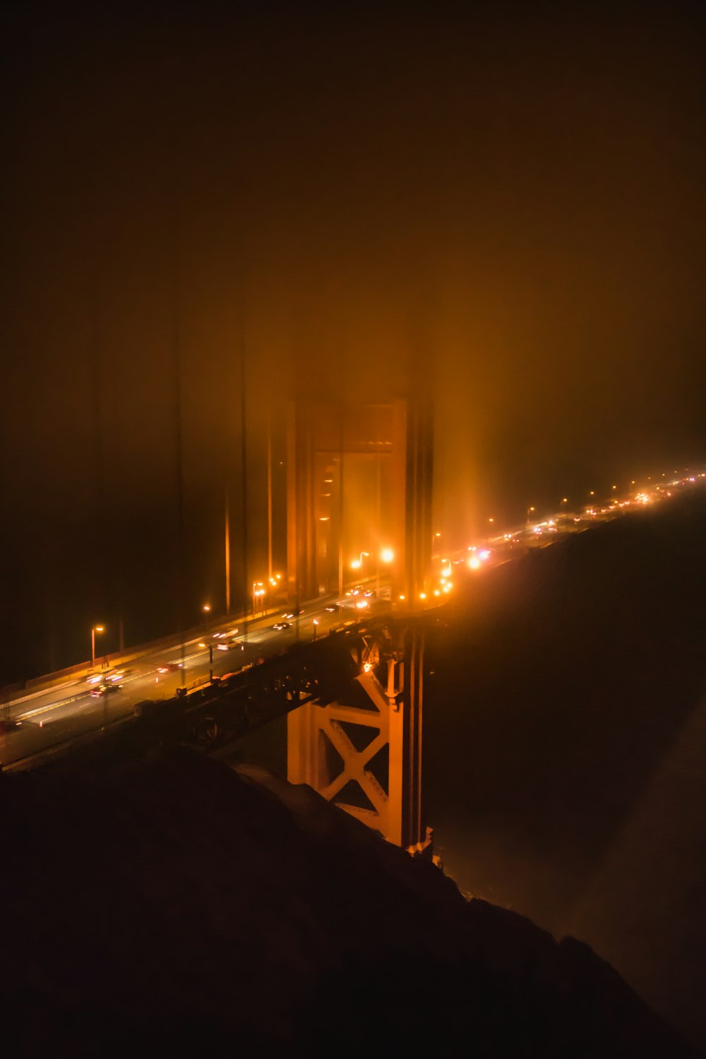 Pont du Golden Gate pendant la nuit